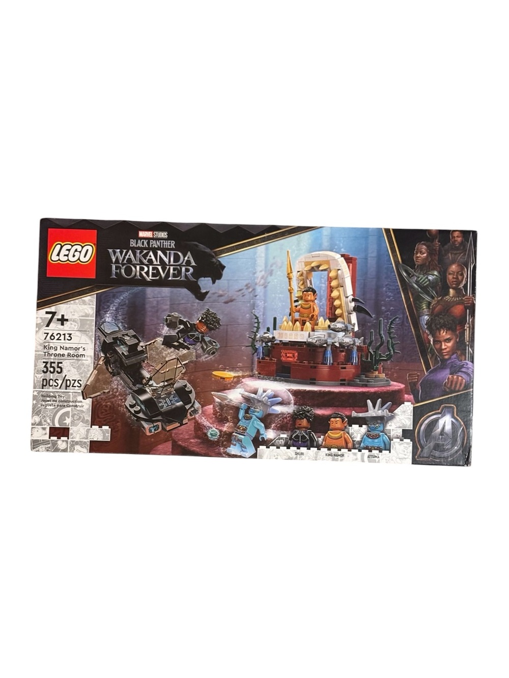Lego Marvel Wakanda Forever Namor’s Throne Room Set (#76213)
